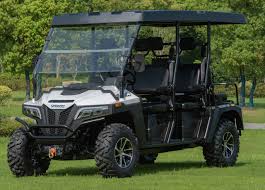 Heavy duty gas golf cart with Honda engine