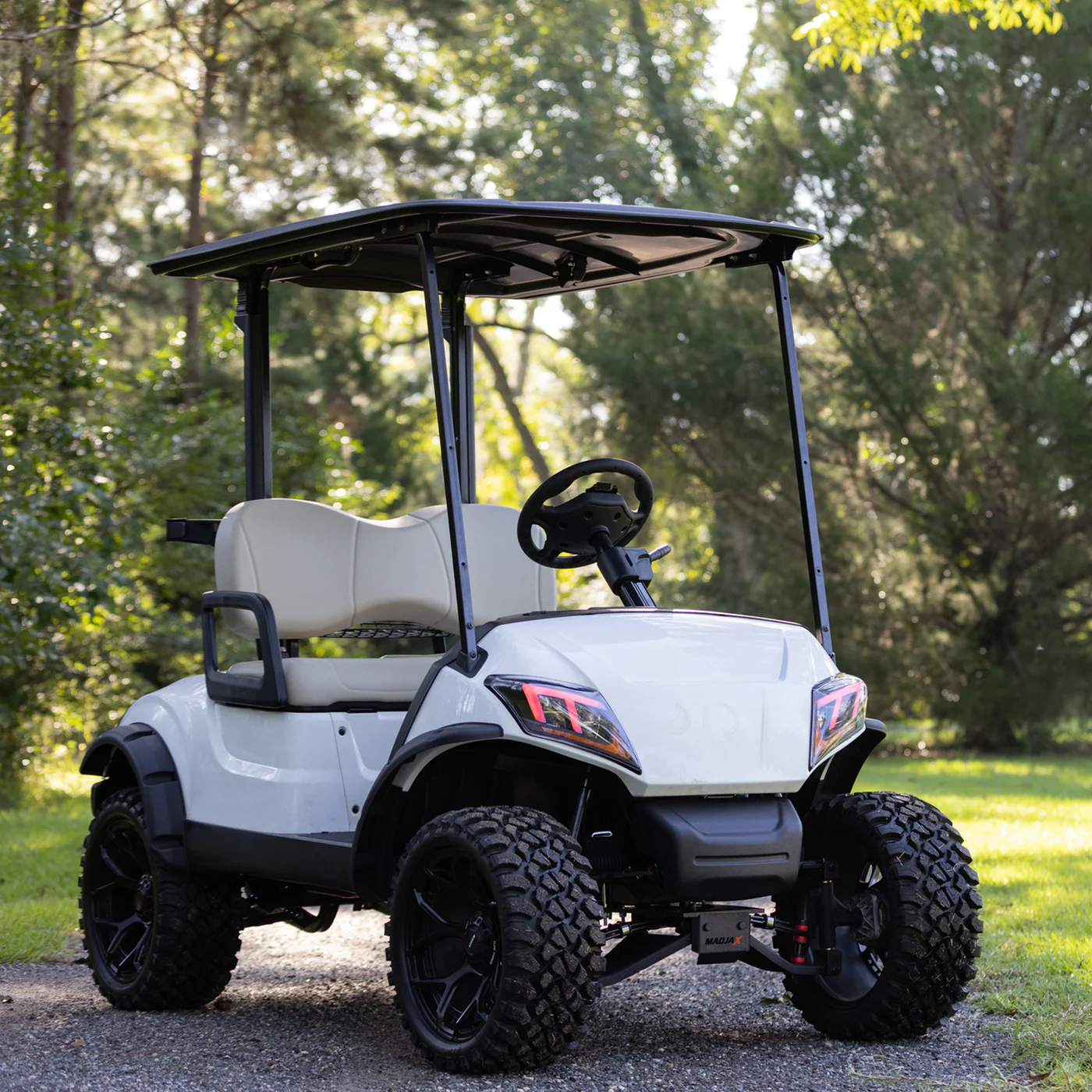 Lifted Yamaha Drive2 with 8 inch lift and QuietTech engine