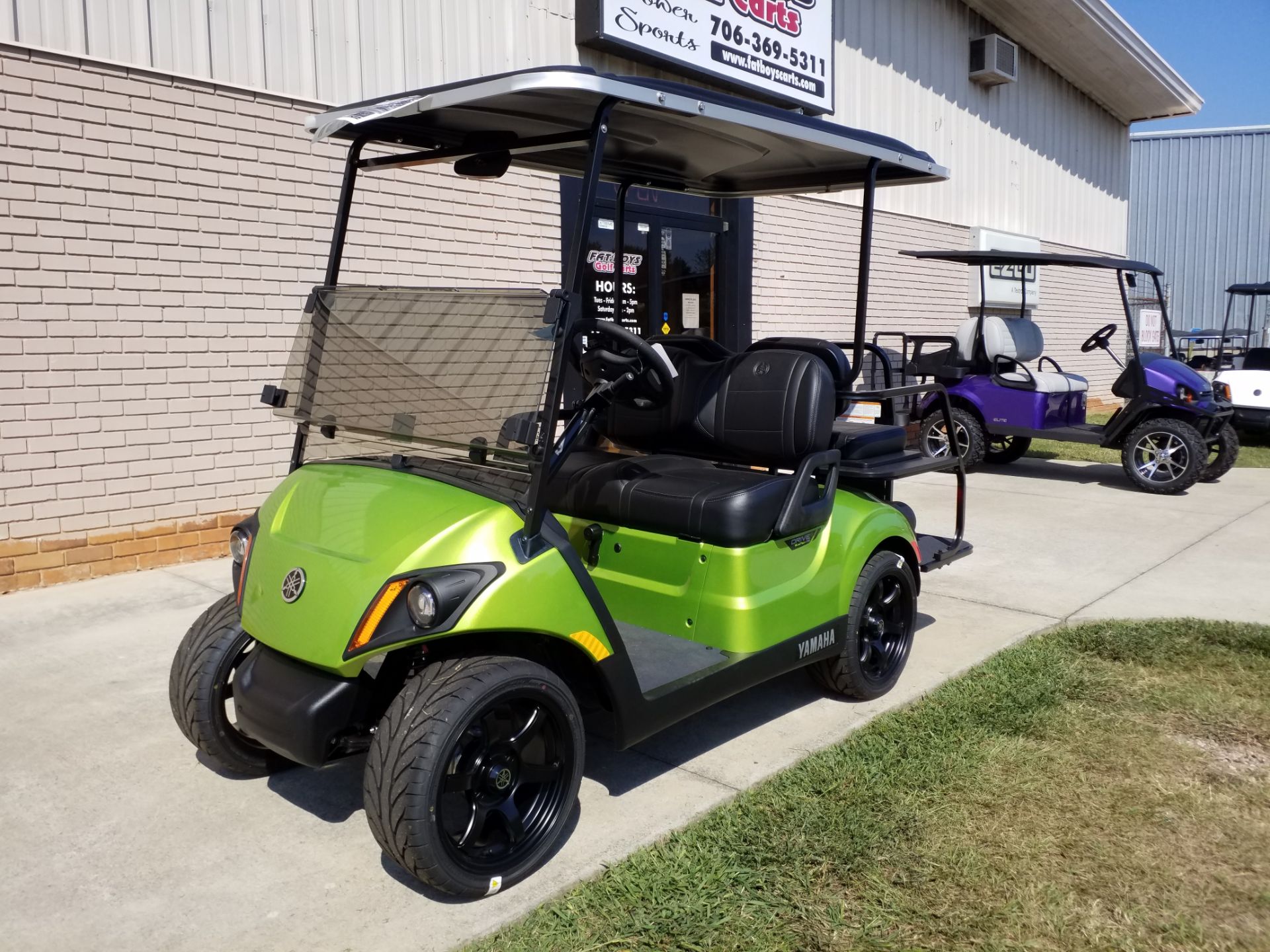 2024 Yamaha Quietech used gas cart